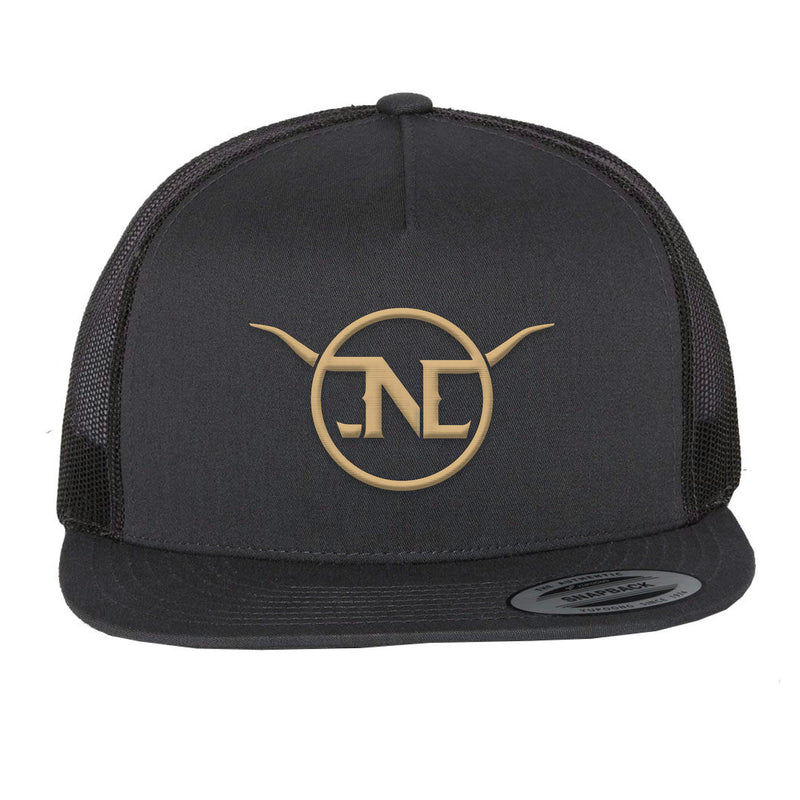 NL Logo Flat Bill Trucker Snapback