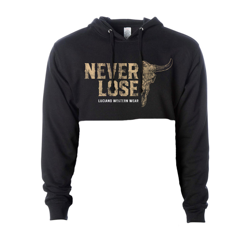 Never Lose Crop Hoodie